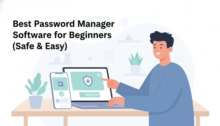Best Password Manager Software for Beginners (Safe & Easy)